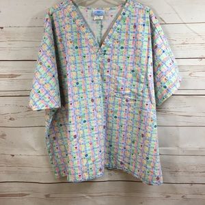 Unisex Spring Scrub Top
